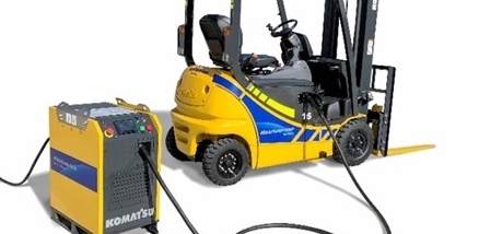Komatsu представила вилочный погрузчик с натрий-ионным аккумулятором